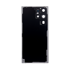 Capa traseira Samsung Galaxy S22 Ultra S908B com lente Phantom White OEM