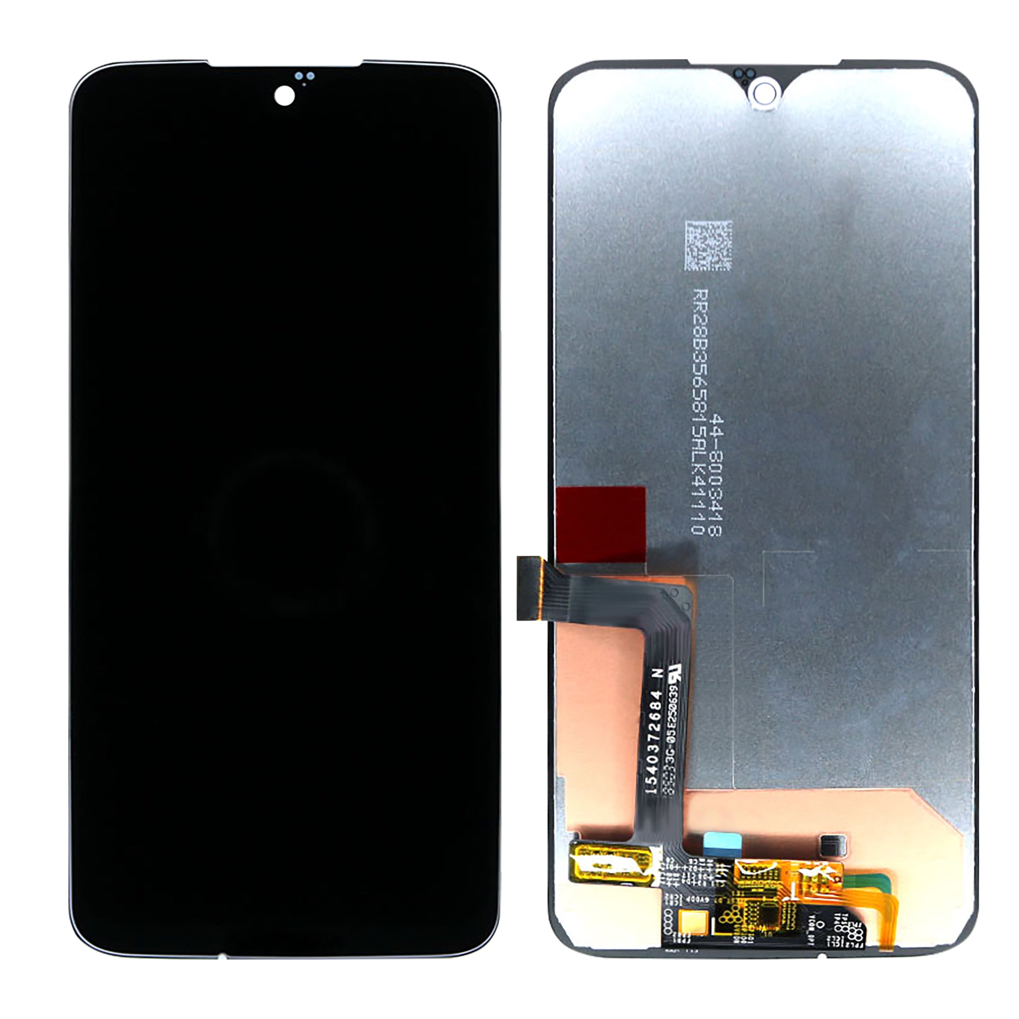 Motorola Moto G7 Ecrã e digitalizador sem moldura Preto OEM