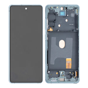 Samsung Galaxy S20 FE G780F, 5G G781B Ecrã e digitalizador com moldura Cloud Mint Service Pack