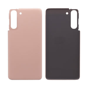 Capa traseira Samsung Galaxy S21 5G G991B com lente Phantom Pink Original