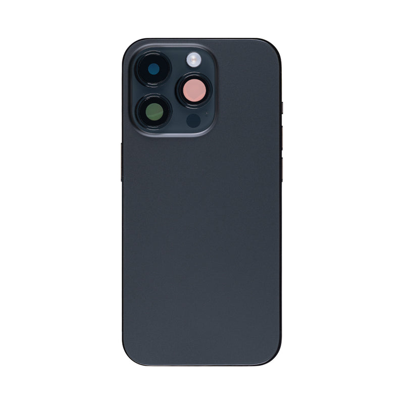 For Apple 14 Pro Carcaça com peças pequenas Preto OEM