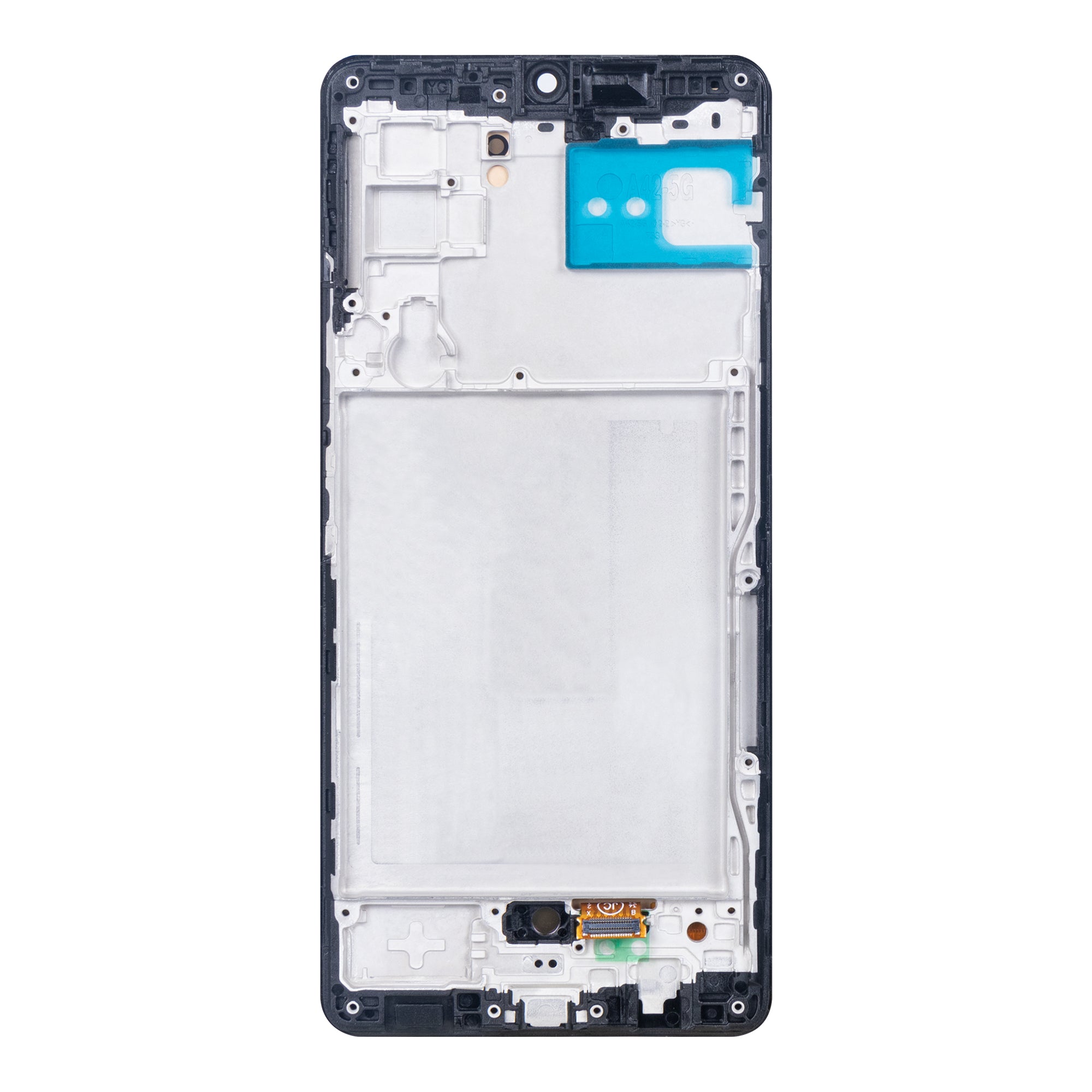 Samsung Galaxy A42 5G A426B Ecrã e digitalizador com moldura Prism Dot Preto Soft-OLED