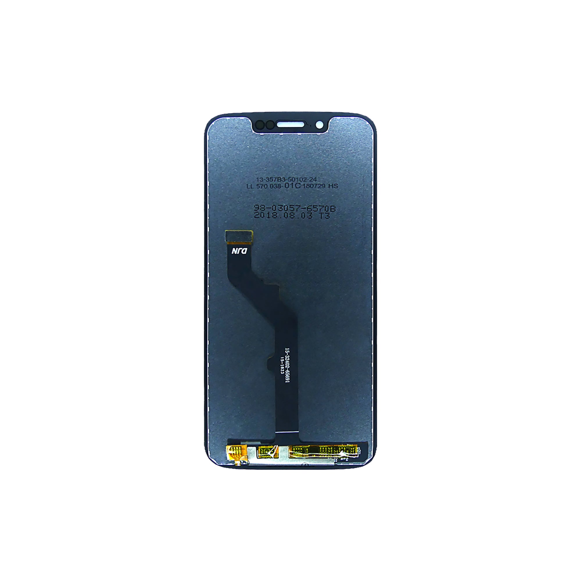 Motorola Moto G7 Play Ecrã e digitalizador sem moldura Preto OEM