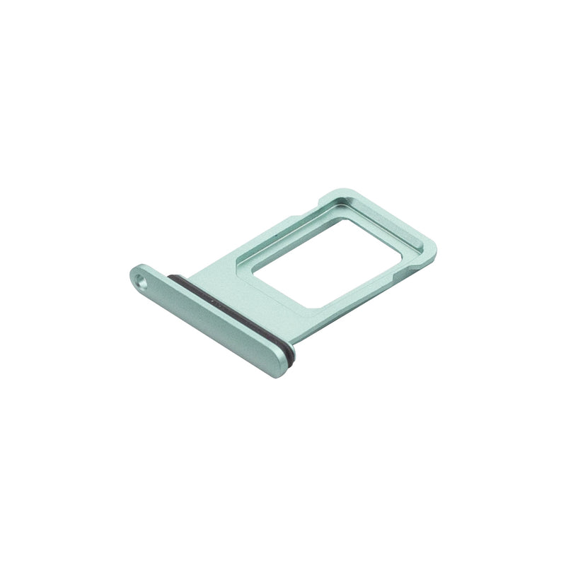 For Apple iPhone 11 Sim Card Holder Verde Puxado