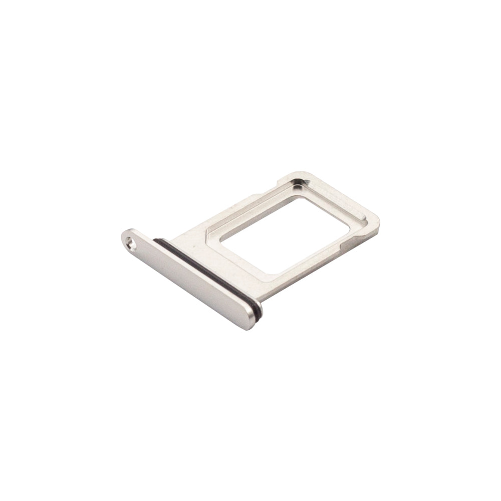 For Apple iPhone 11 Pro Max Sim Card Holder Matte Silver Pulled