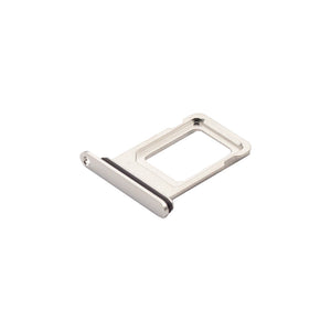 For Apple iPhone 11 Pro Max Sim Card Holder Matte Silver Pulled