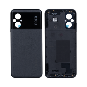 Xiaomi Poco M5 4G Capa traseira sem lente preta OEM
