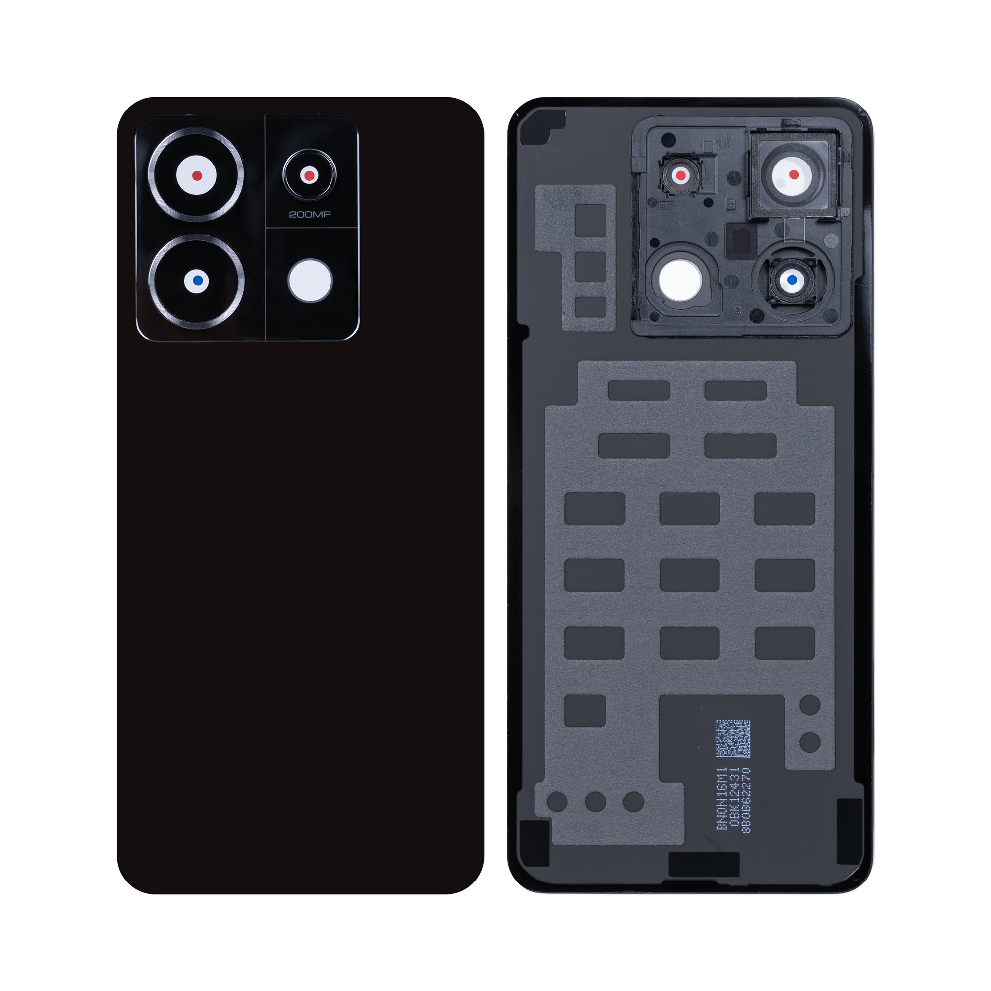 Capa traseira para Xiaomi Redmi Note 13 Pro 5G com lente preta OEM