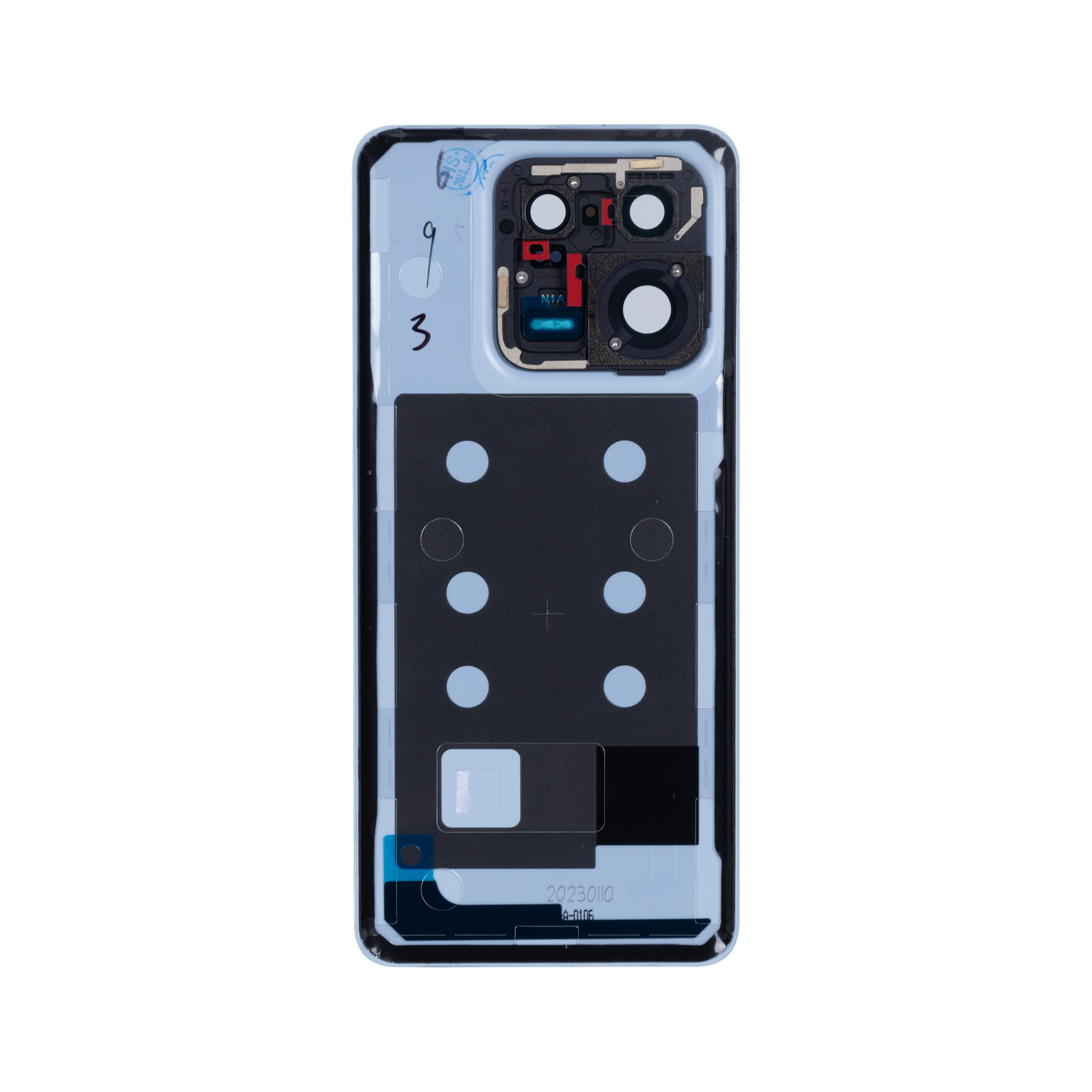 Capa traseira Xiaomi 13 Pro com lente azul montanha OEM