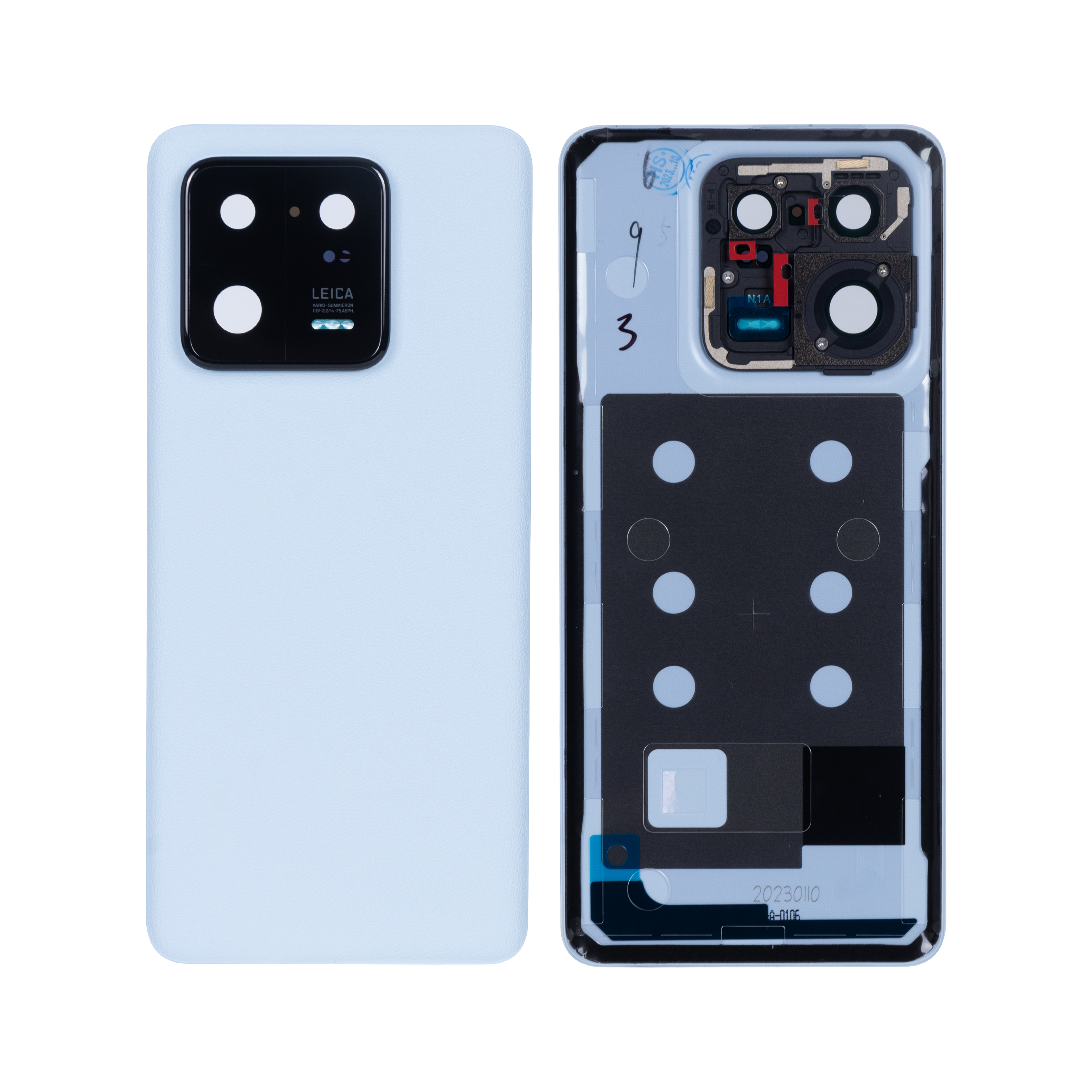 Capa traseira Xiaomi 13 Pro com lente azul montanha OEM