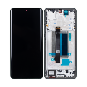 Xiaomi Redmi Note 13 Pro Plus 5G Ecrã e digitalizador com moldura verde camuflado OEM
