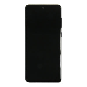 Samsung Galaxy Note 10 Lite N770F Ecrã e digitalizador com moldura Aura Black Service Pack
