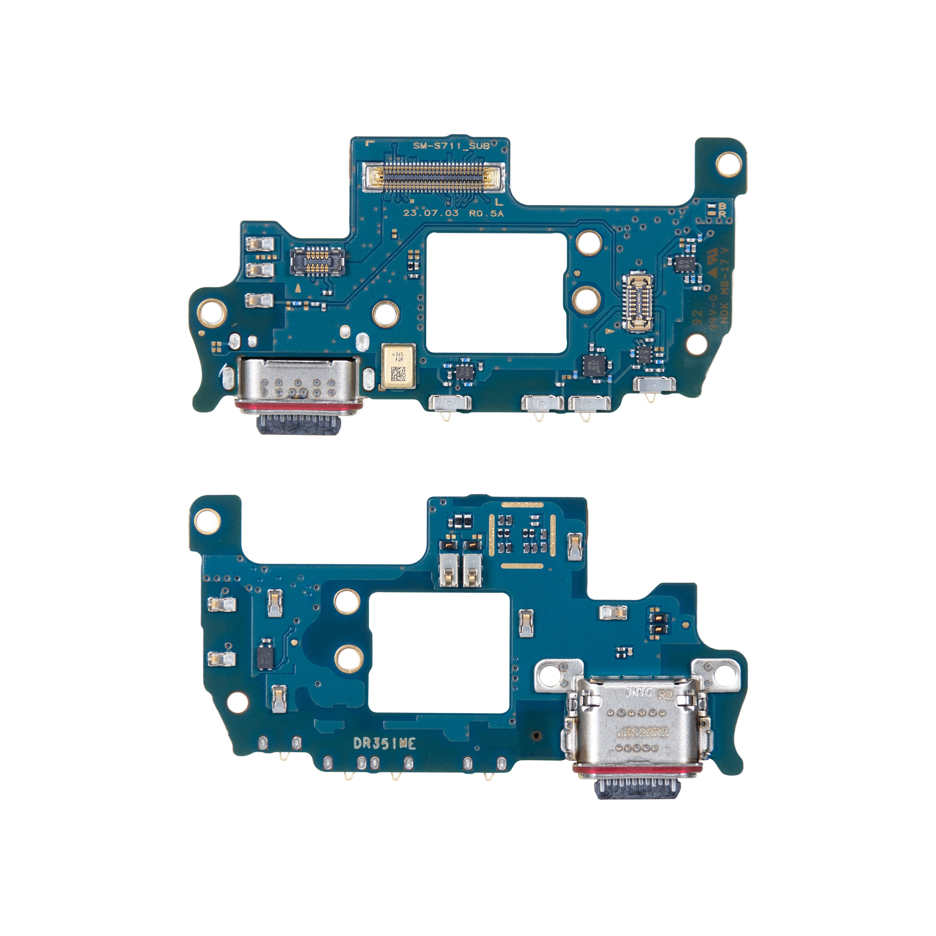 Samsung Galaxy S23 FE S711B Placa de carregamento do sistema OEM