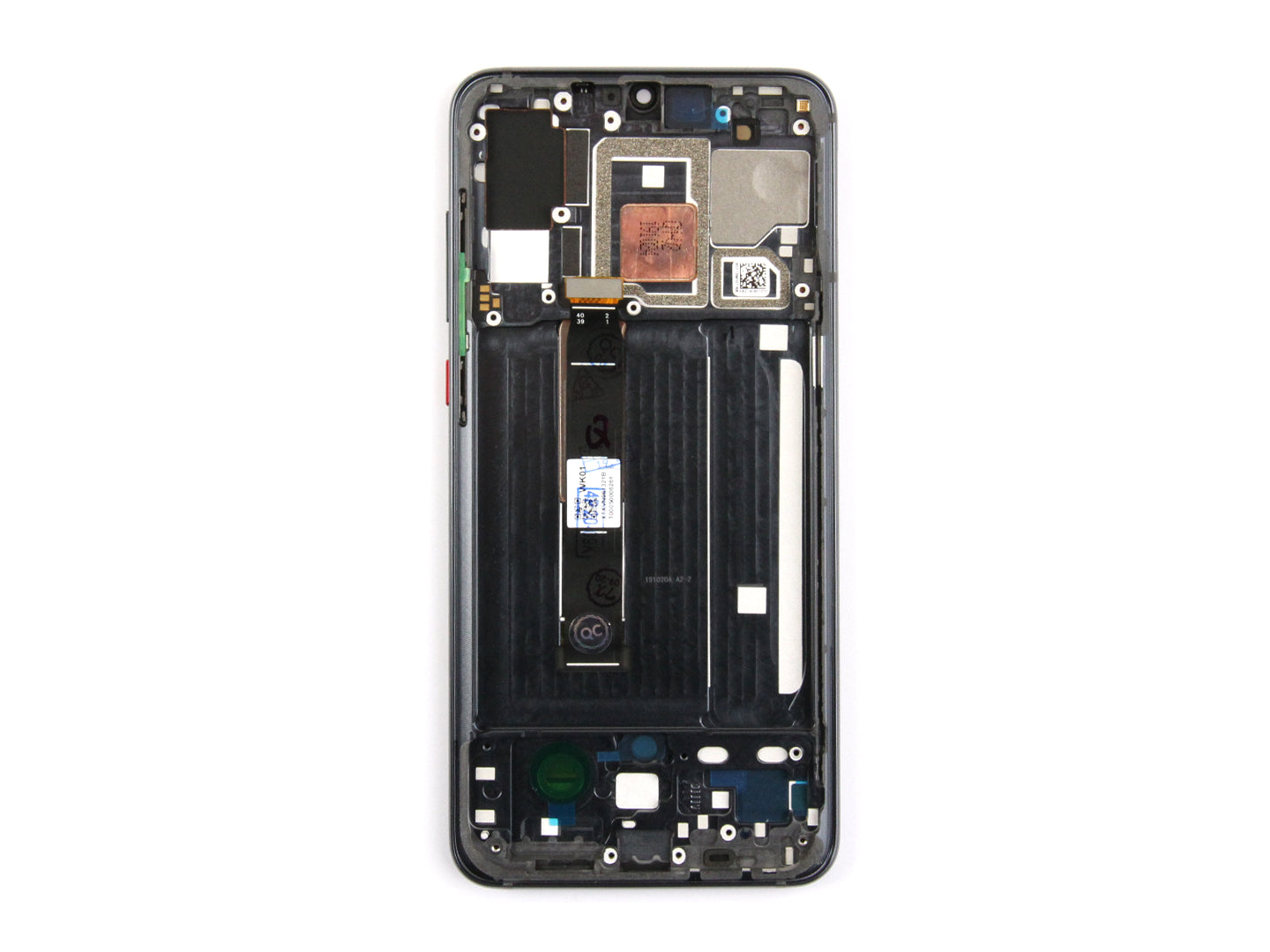 Ecrã e digitalizador Xiaomi Mi 9 Pro com moldura preta Service Pack