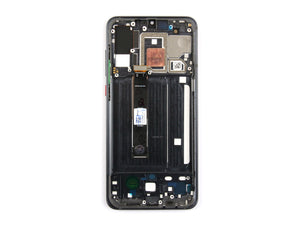 Ecrã e digitalizador Xiaomi Mi 9 Pro com moldura preta Service Pack