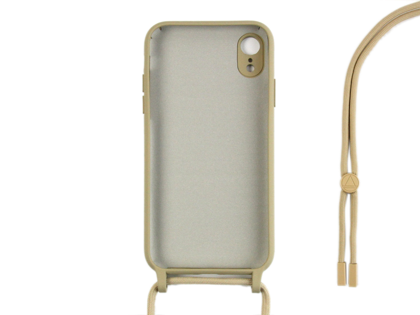 Capa TPU com fio For Apple colar da Rixus For Apple iPhone XR dourado