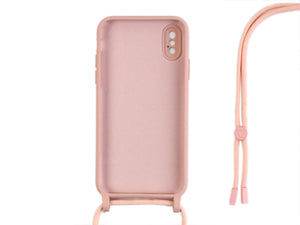 Capa protetora For Apple colar Rixus TPU For Apple X, XS Rosa