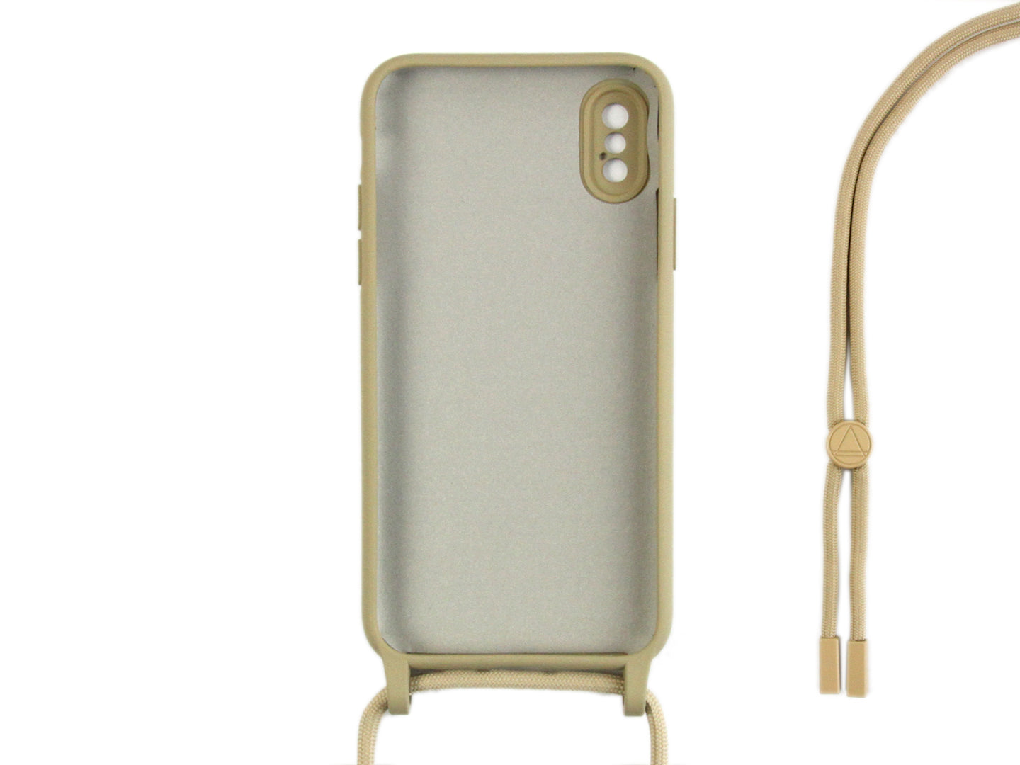 Capa com fio para colar TPU da Rixus For Apple iPhone X, XS Gold