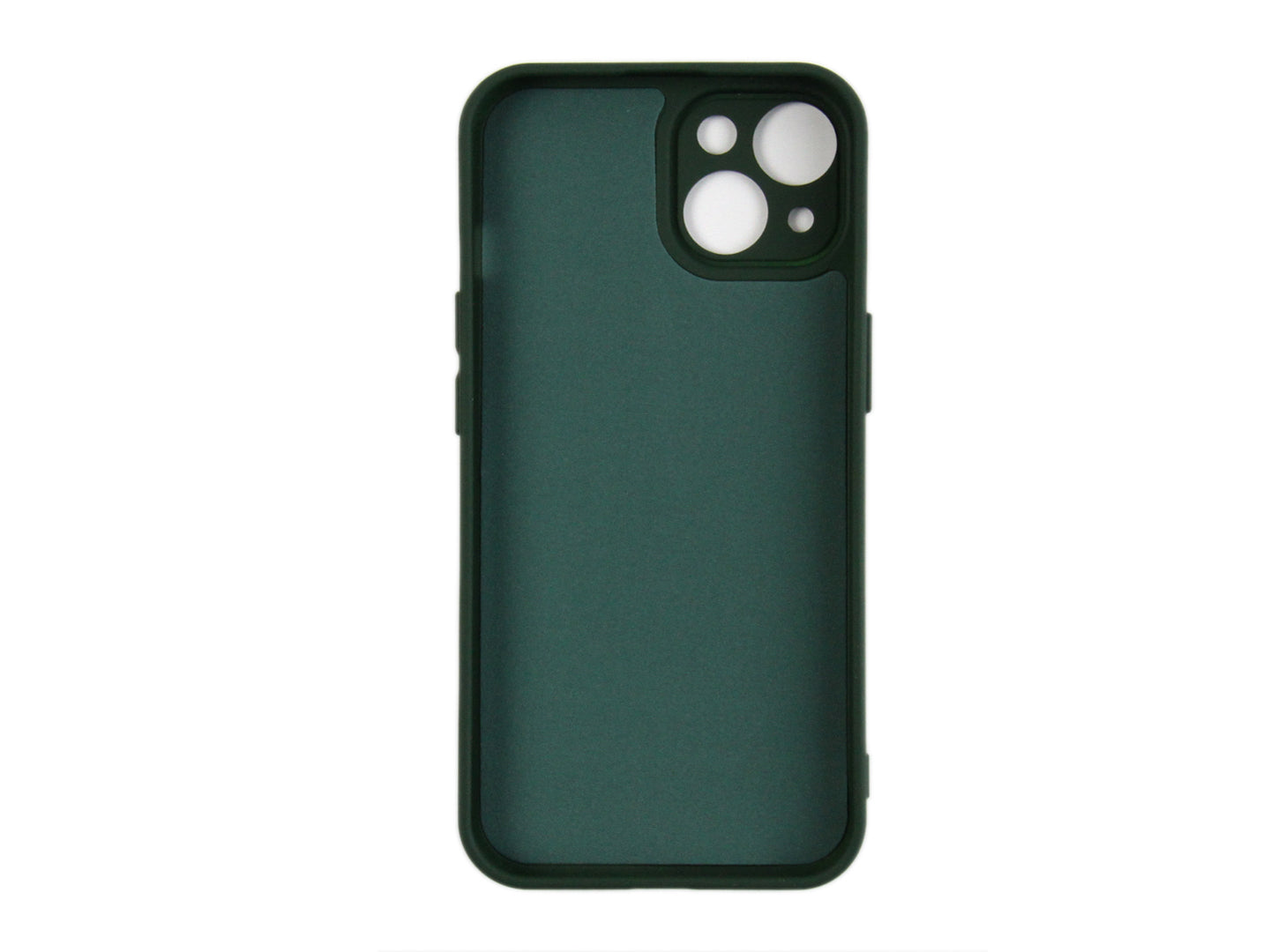 Capa para telemóvel em TPU macia Rixus For Apple iPhone 14 Verde escuro