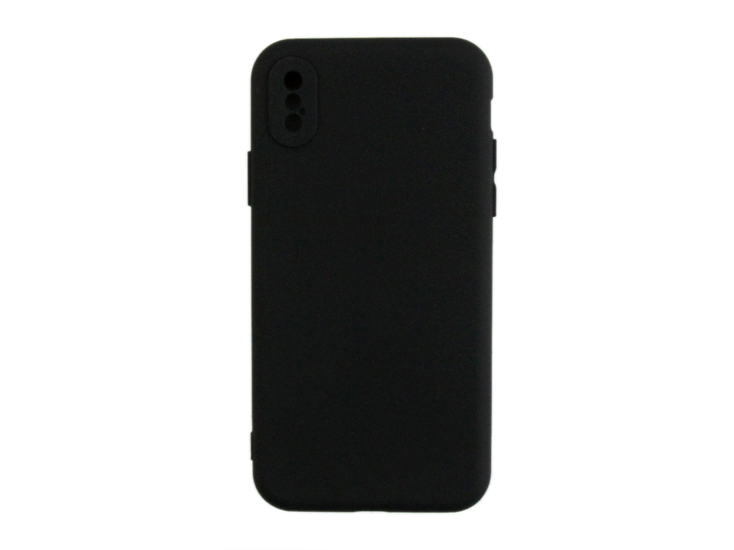 Capa de TPU macia Rixus For Apple X, XS Preto