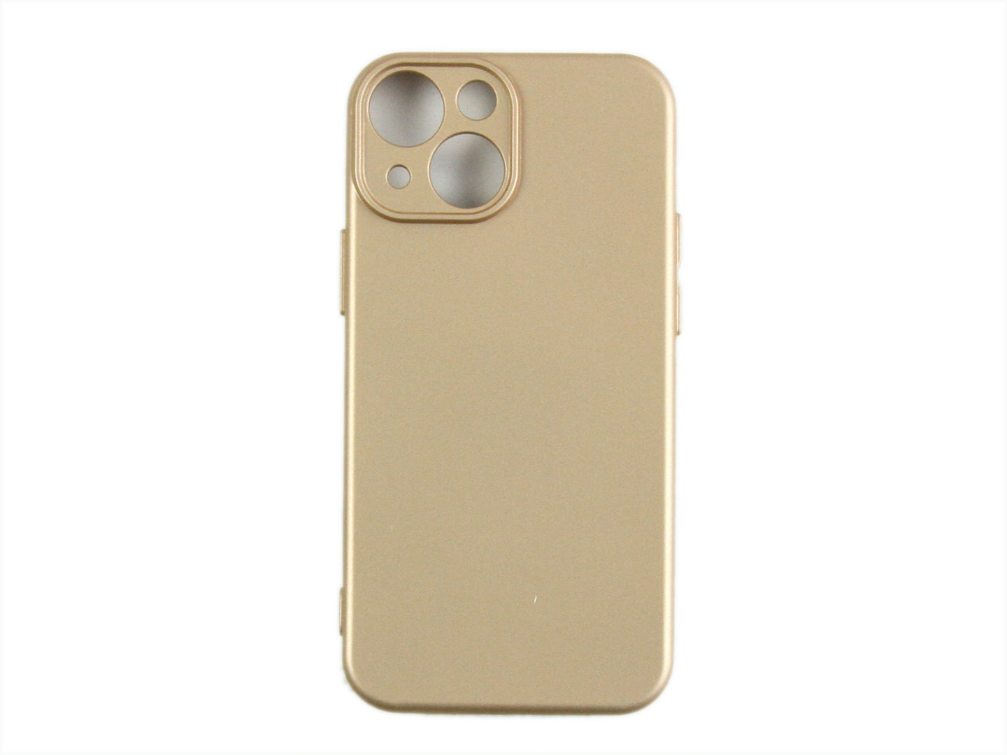Capa telefónica em TPU macia Rixus For Apple iPhone 13 Mini Gold