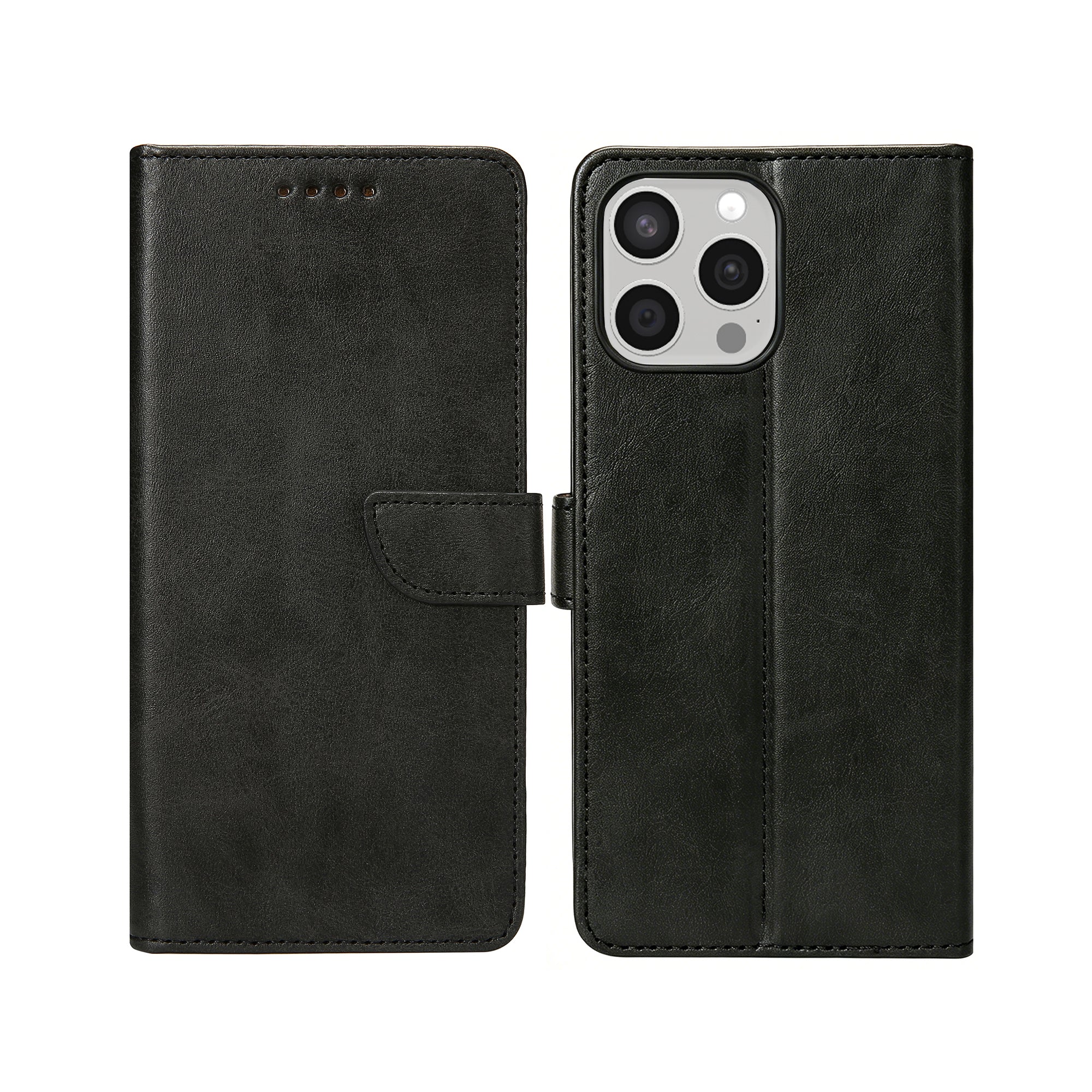 Estante de livros Rixus For Apple iPhone 15 Pro Preto