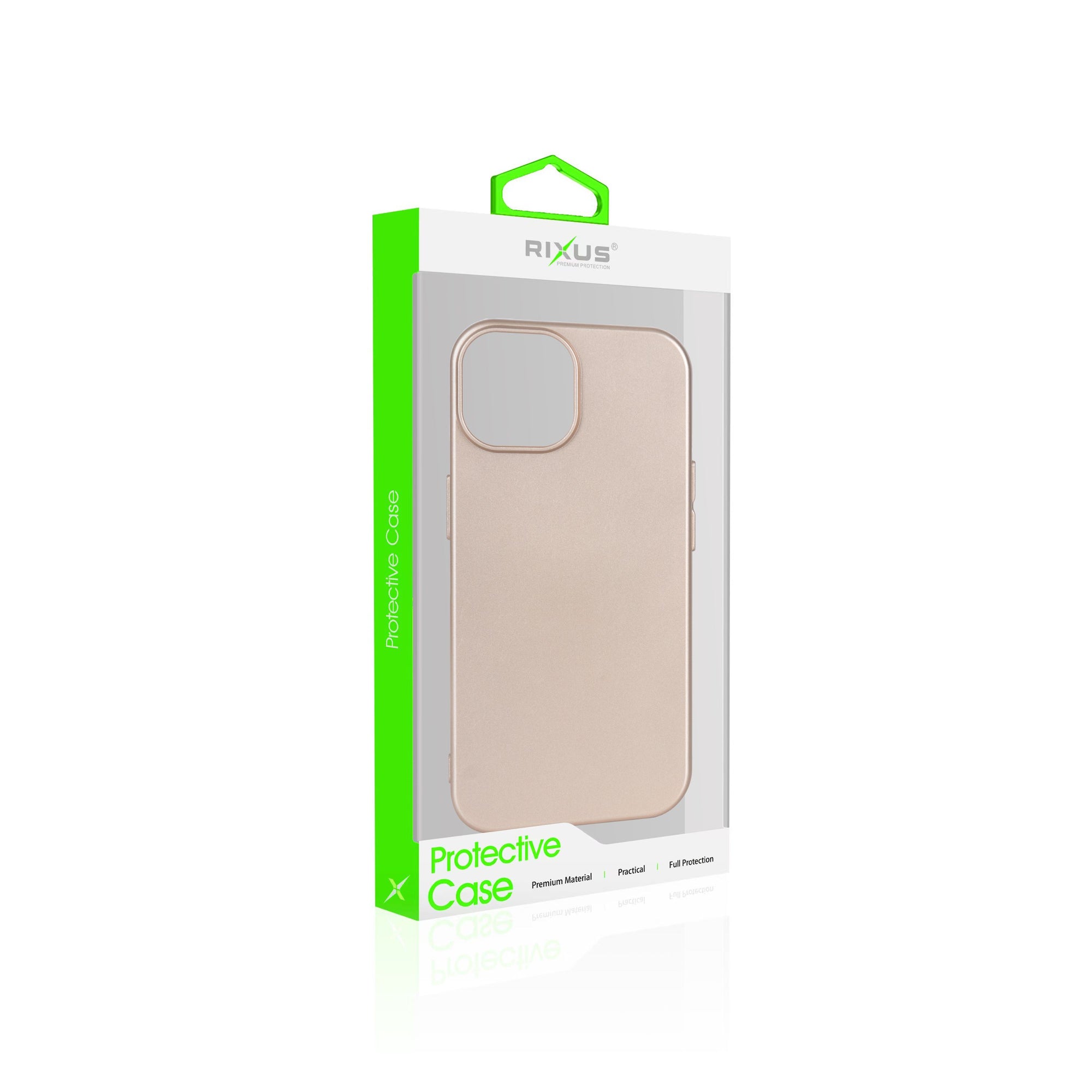 Rixus Soft TPU Phone Case With MagSafe Compatible For Apple iPhone 11 Pro Gold