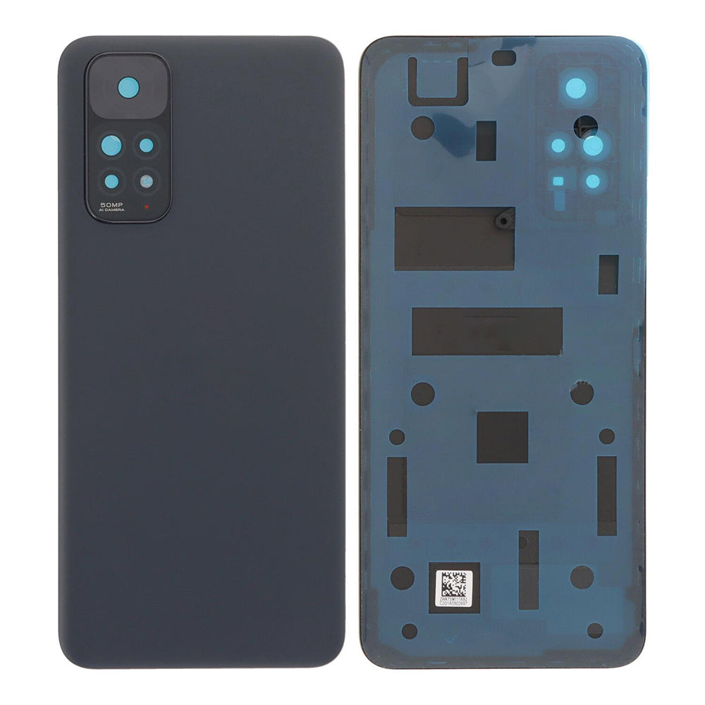 Capa traseira Xiaomi Redmi Note 11 com lente cinza grafite OEM