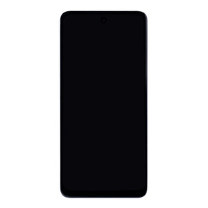 Motorola Moto G04 Display And Digitizer With Frame Black Service Pack