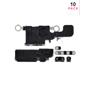 For Apple iPhone 16 Conjunto de altifalantes e microfone em malha Preto Compatível (10pcs)