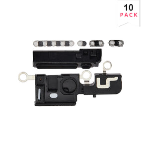 For Apple iPhone 16 Plus Altifalante e Microfone Malha Branca Compatível (10pcs)
