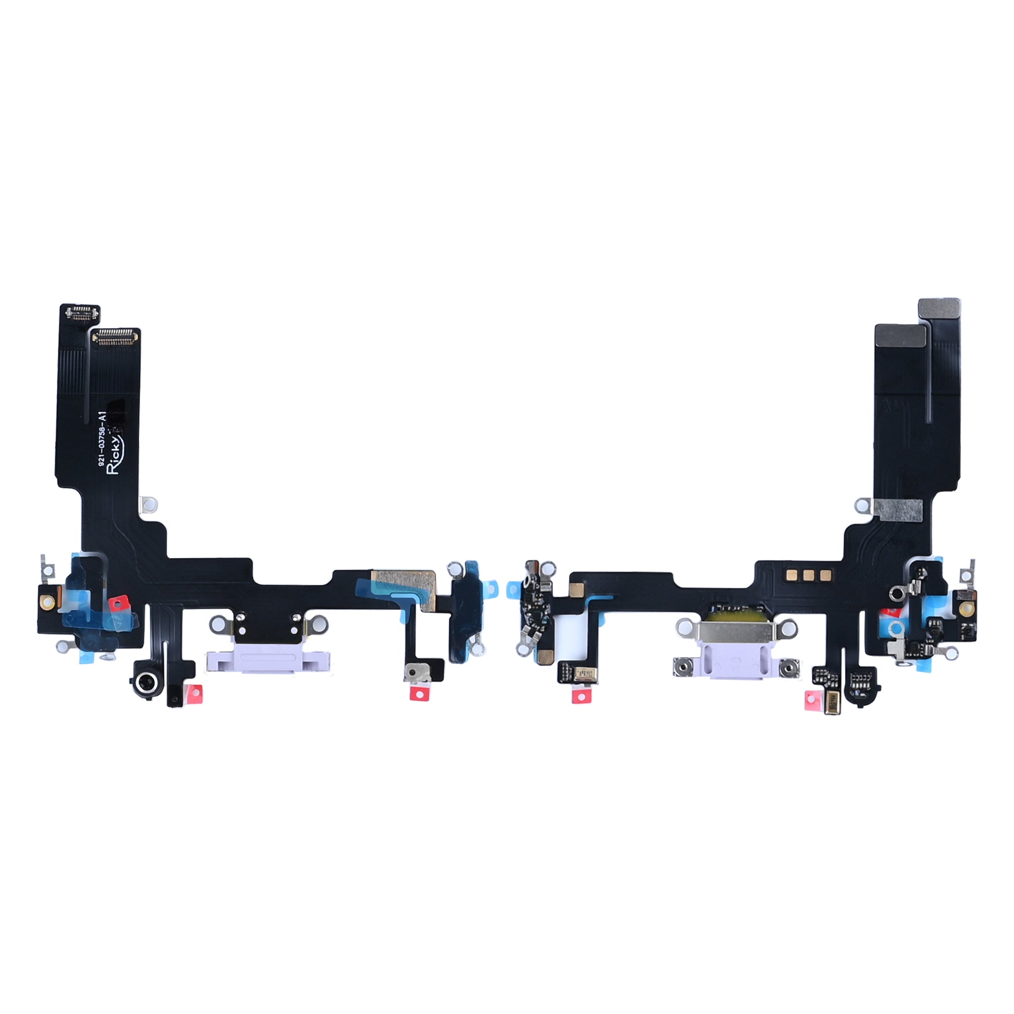 For Apple iPhone 14 Sistema de carregamento Flex Roxo Compatível