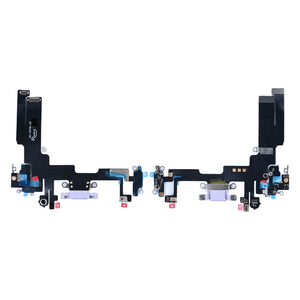 For Apple iPhone 14 Sistema de carregamento Flex Roxo Compatível