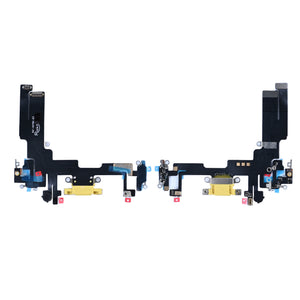 For Apple iPhone 14 Sistema de carregamento Flex Amarelo Compatível