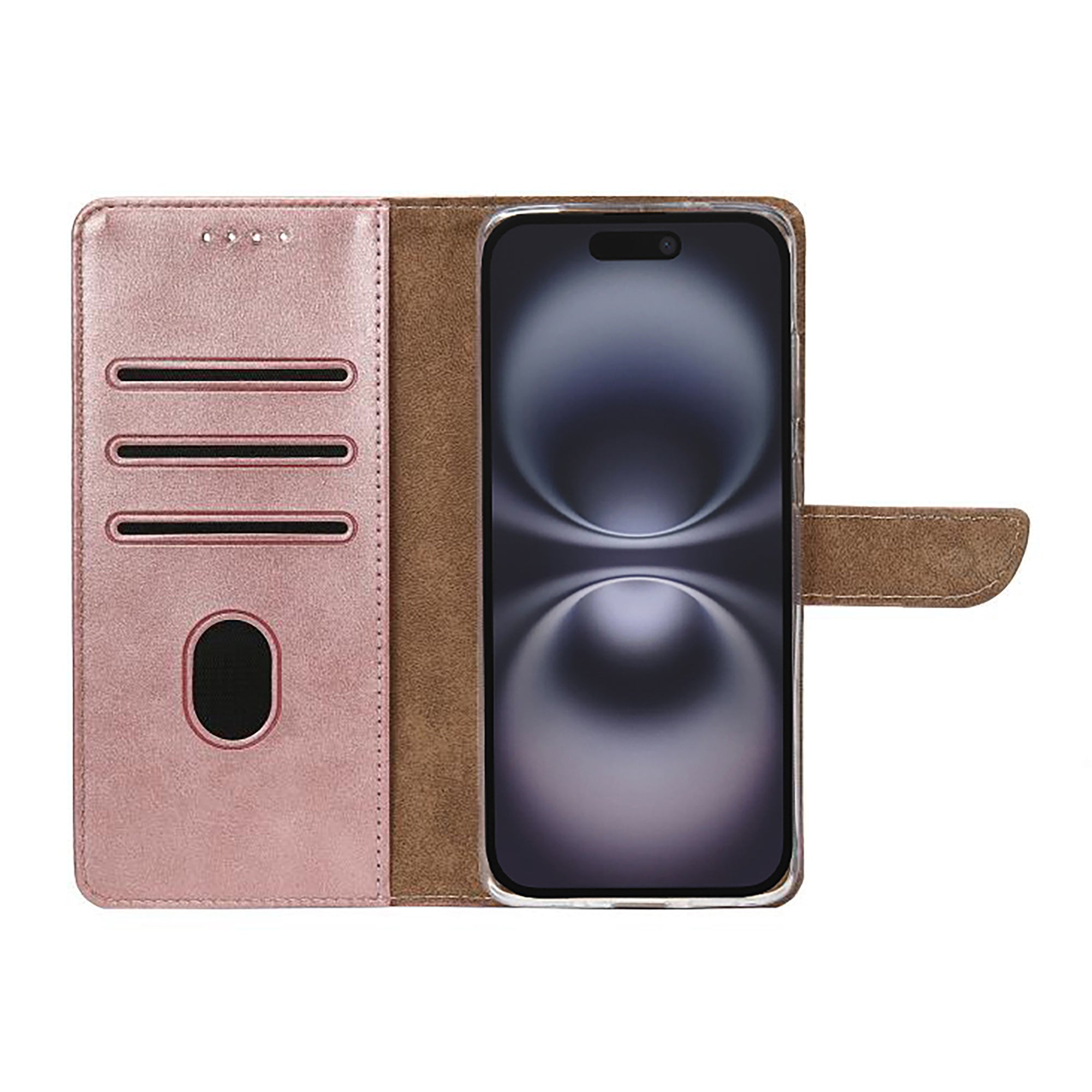 Estante Rixus For Apple iPhone 17 Rosa