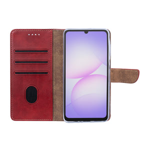Estante Rixus para Samsung Galaxy A07 Vermelho Escuro
