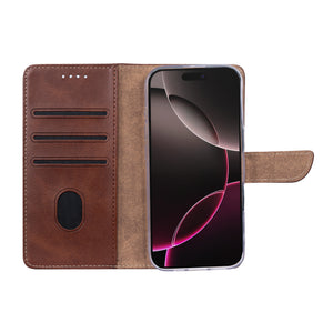 Estante Rixus For Apple iPhone 17 Pro Castanho