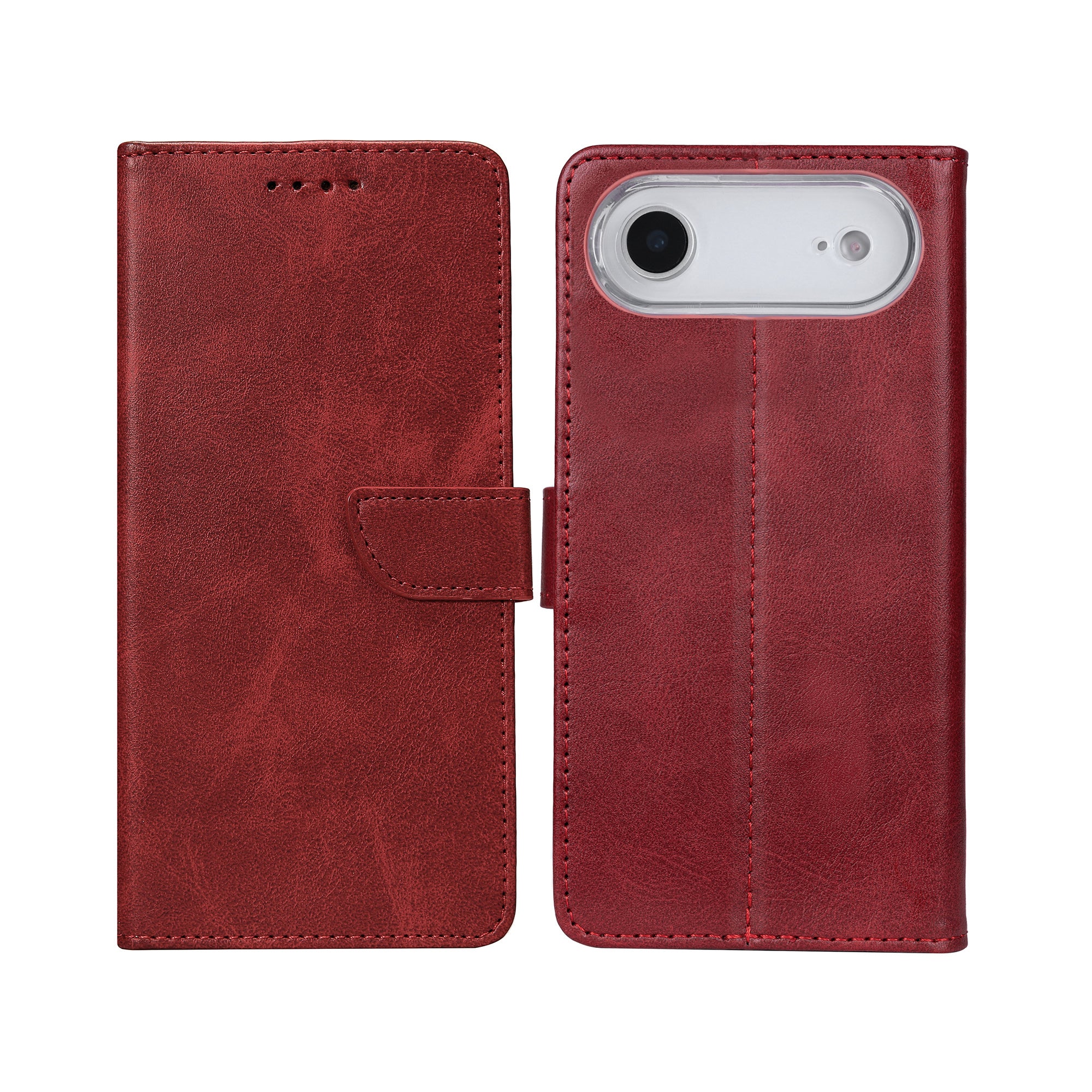 Estante de livros Rixus For Apple iPhone 17 Air Vermelho escuro