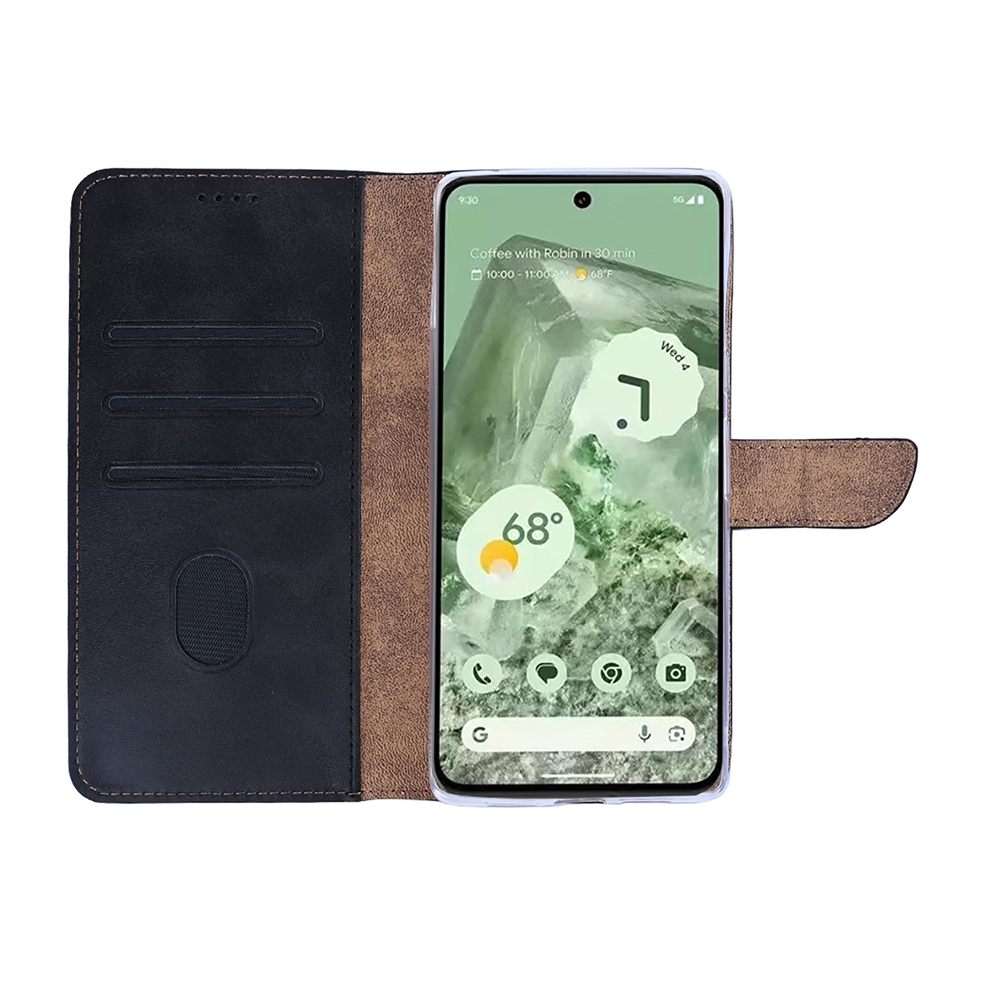 Estante de livros Rixus para Google Pixel 8A Preto