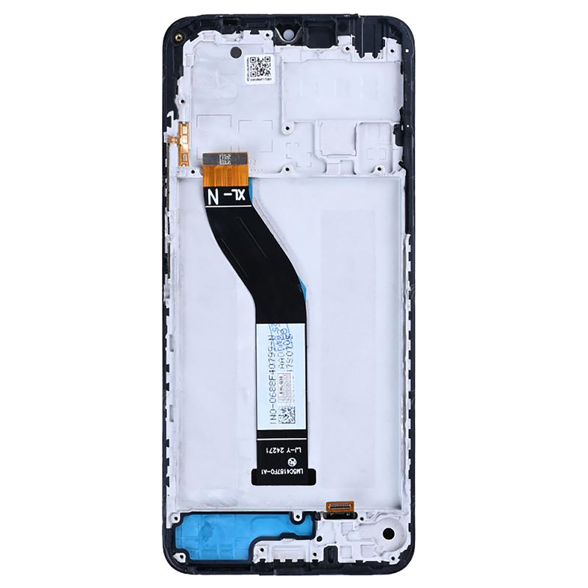 Xiaomi Redmi 14C 4G, Poco C75 4G Ecrã e digitalizador com moldura OEM preto meia-noite