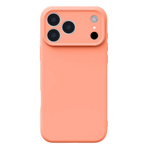 Capa de TPU macia Rixus For Apple 17 Pro Max rosa