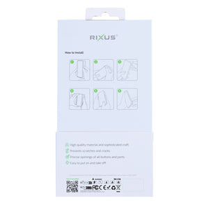 Rixus Mag Carbon With MagSafe Compatible For Apple iPhone 17 Pro Titanium Grey