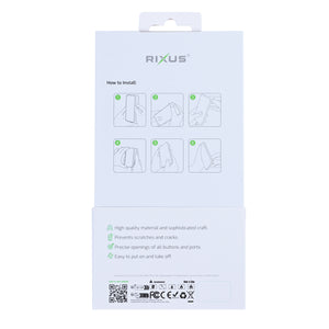 Rixus Mag Carbon With MagSafe Compatible For Apple iPhone 17 Pro Max Titanium Black