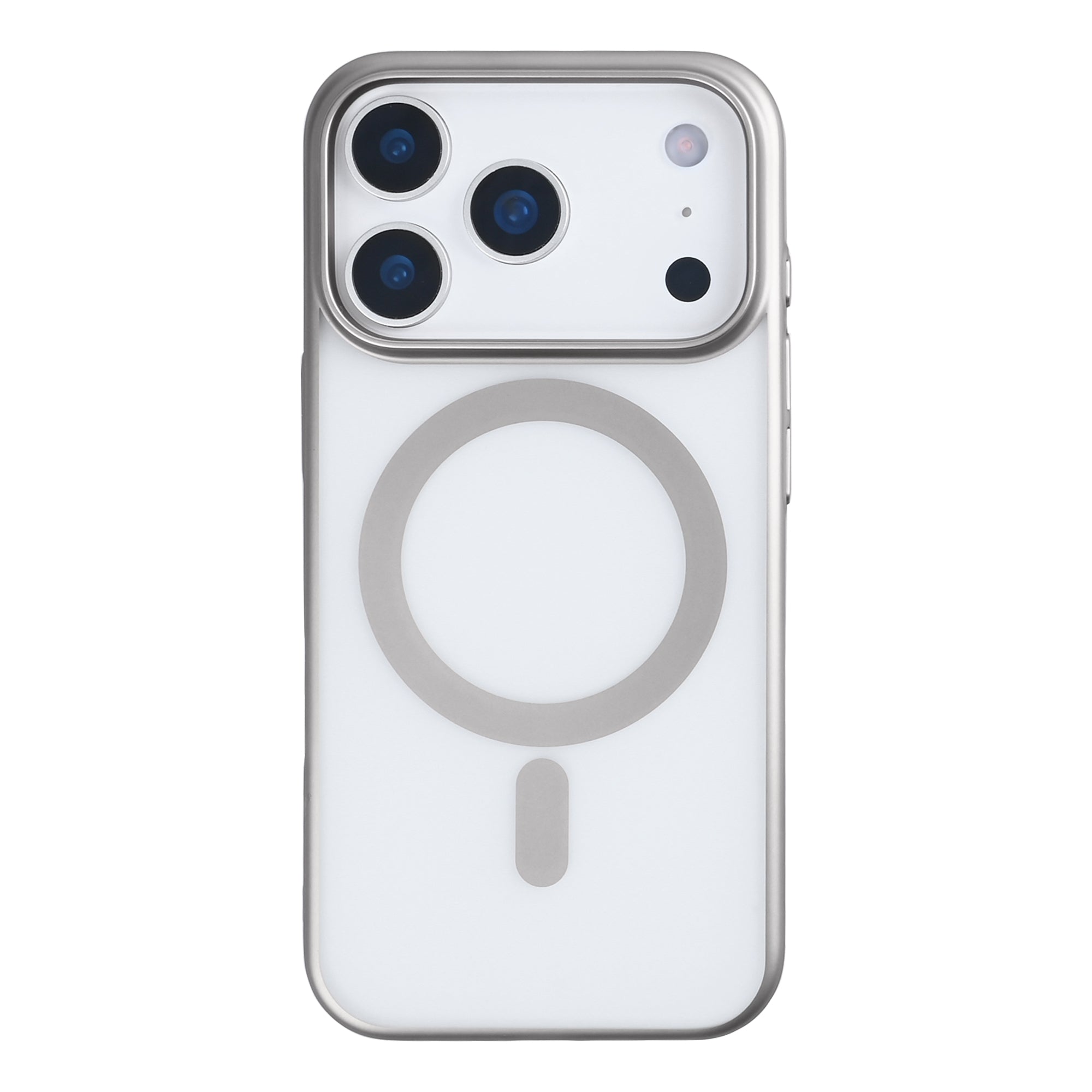 Capa Rixus Instinct Mag For Apple iPhone 17 Pro Titanium Grey