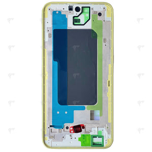 Samsung Galaxy A35 A356B Moldura central amarela OEM