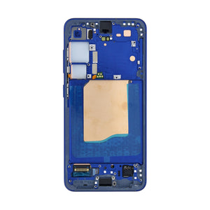 Samsung Galaxy S25 S931B Ecrã e digitalizador com moldura azul-marinho pré-montado