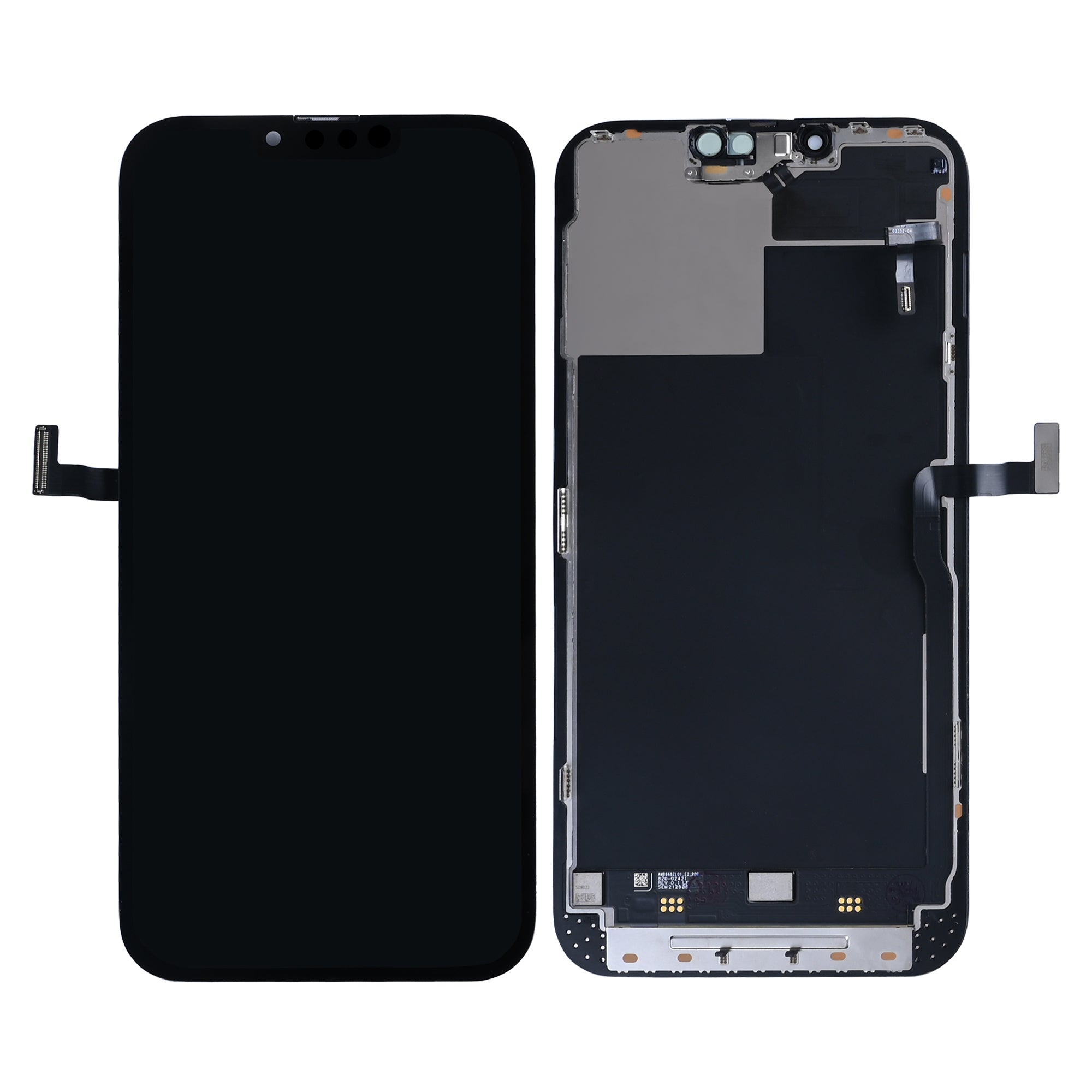 For Apple 13 Pro Max Display com sensor de proximidade flexível Refurbished calibrado e usado)