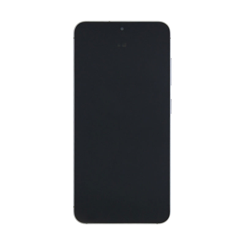 Samsung Galaxy S25 S931B Ecrã e digitalizador com moldura Prata pré-montado