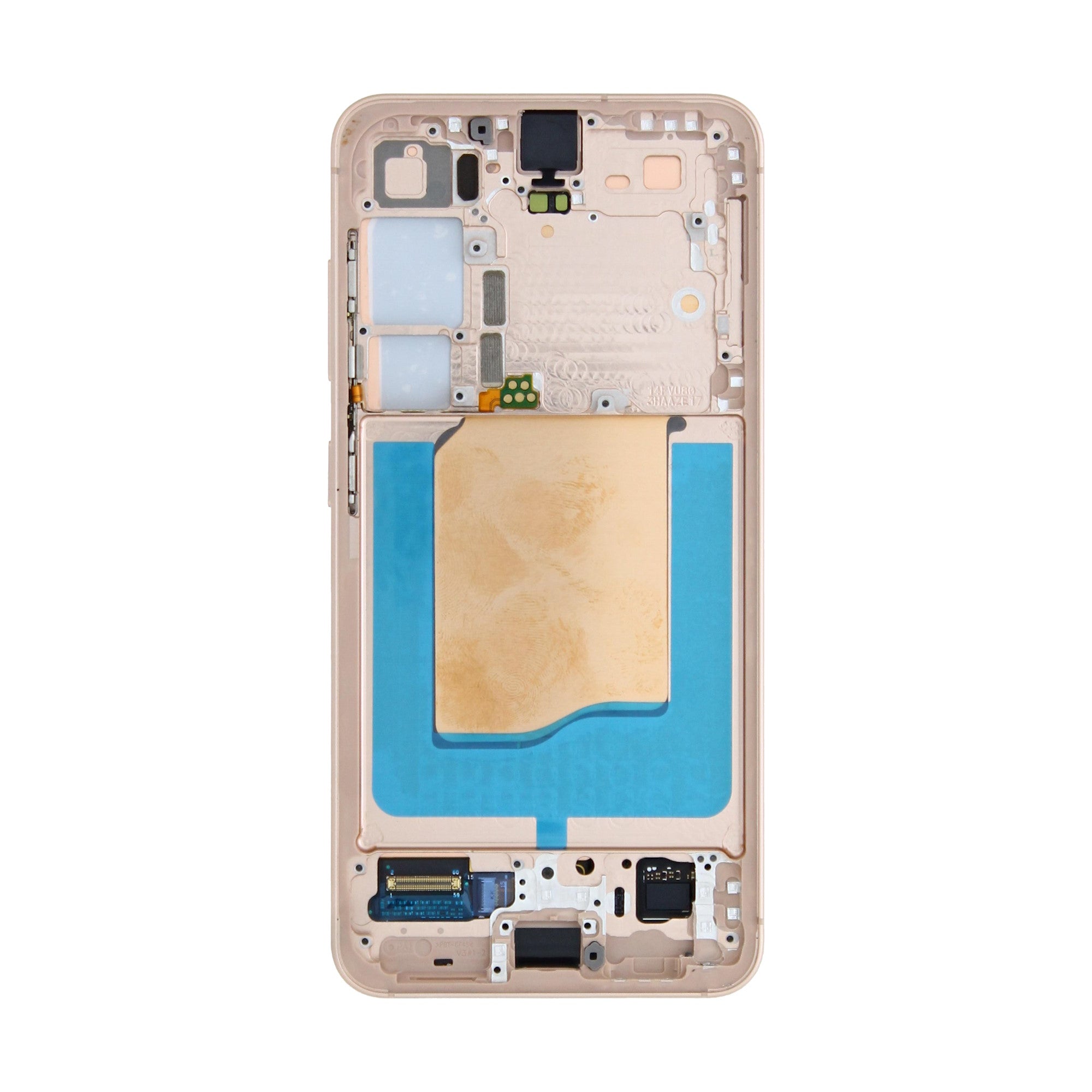 Samsung Galaxy S25 S931B Ecrã e digitalizador com moldura Rose Gold pré-montado