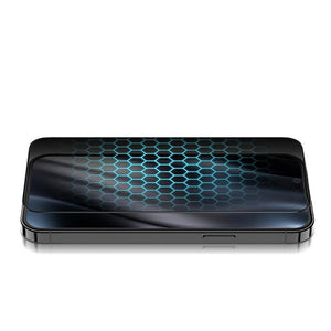 Vidro temperado com bordas totalmente curvas Rixus Privacy para Samsung Galaxy S25 FE, A57